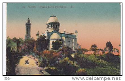 cpa algerie   alger    notre dame d afrique