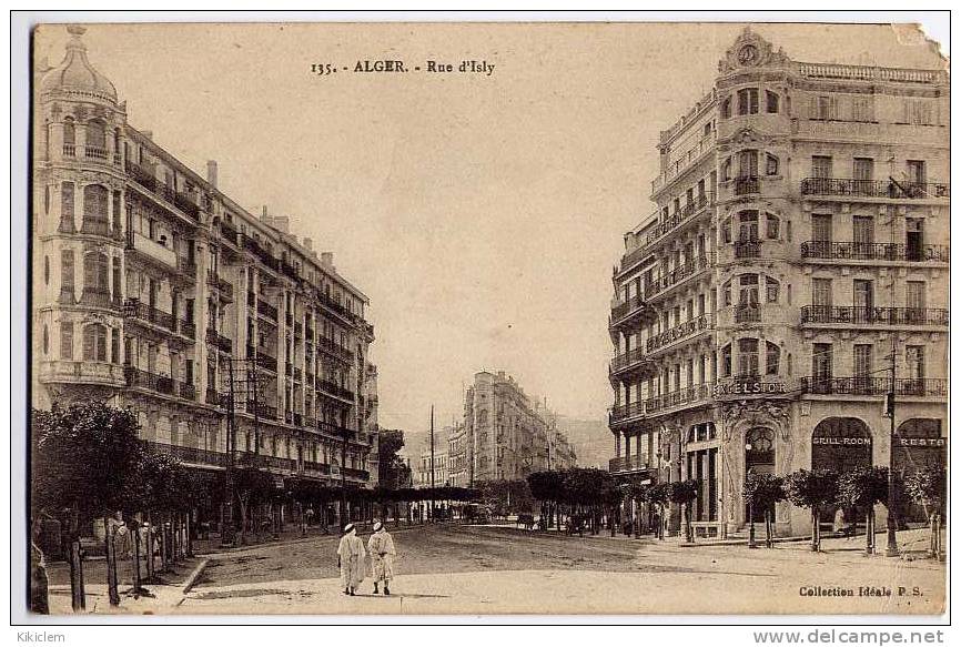 ALGER -  LA RUE D'ISLY        N°135