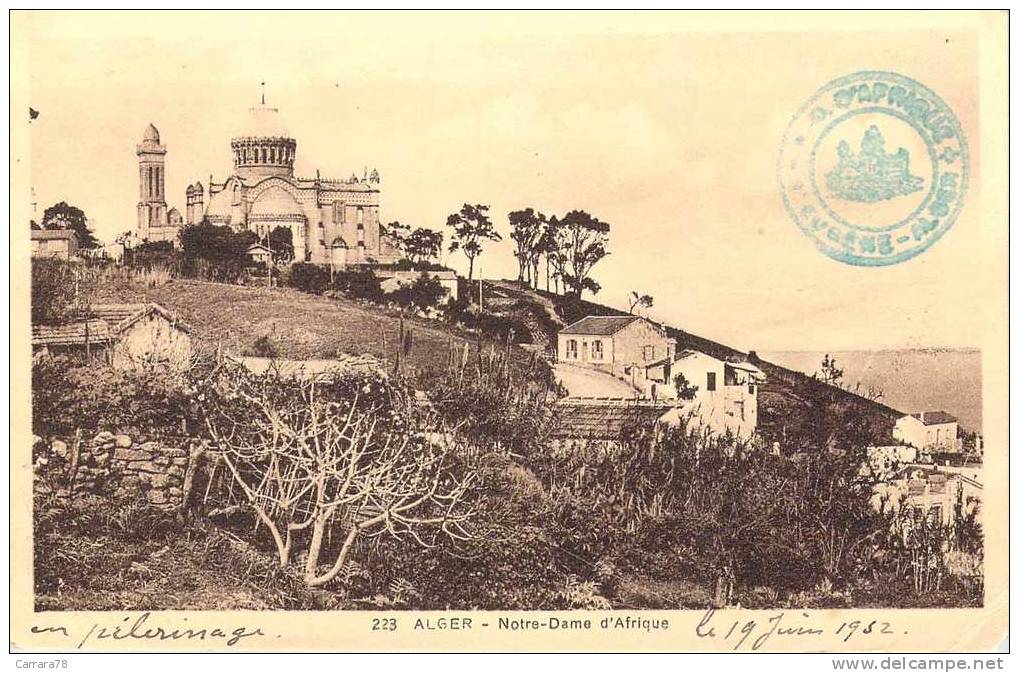 1932 ALGERIE ALGER NOTRE D´AME D´AFRIQUE  ED. RS