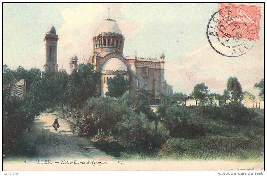 1906 ALGER NOTRE DAME D´AFRIQUE  OB ALGER