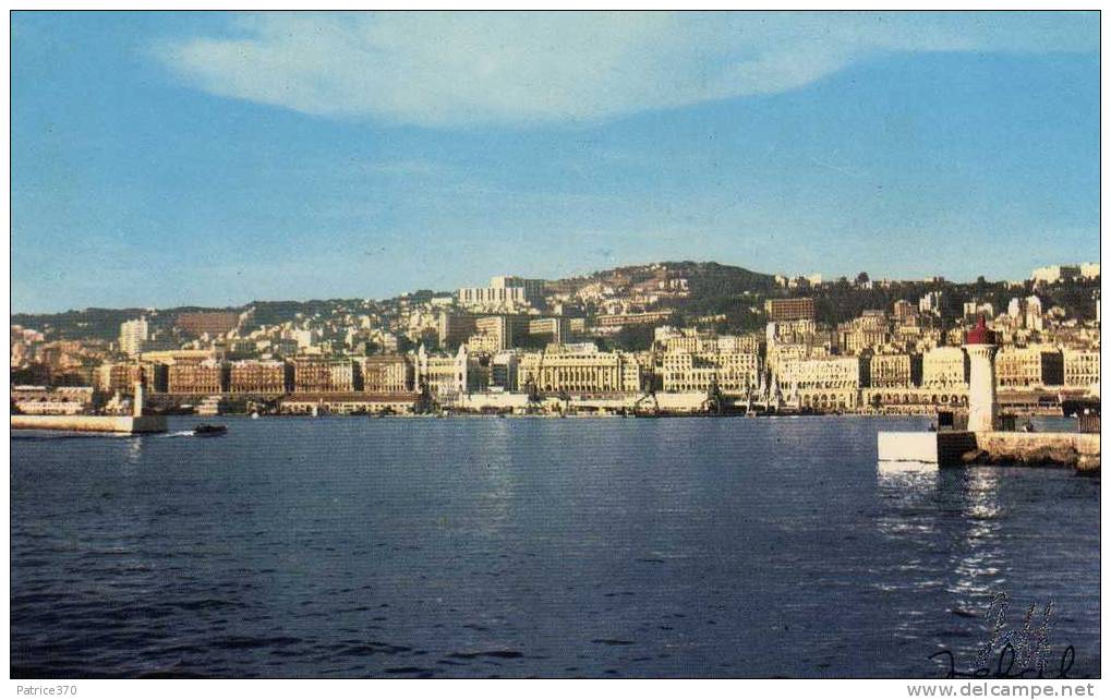 ALGERIE ALGER - Le port et vue générale