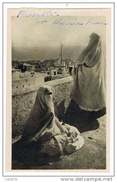 ALGER Mauresques sur leur terrasse