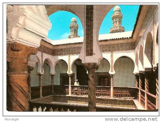 arte postale NEUVE CP ALGERIE  ALGER LA BLANCHE INTERIEUR MAURESQUE