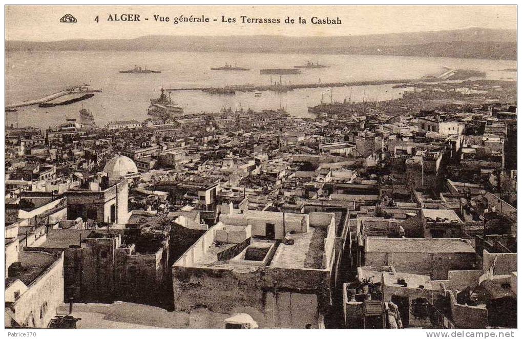 ALGERIE ALGER - Vue générale Les Terrasses de la Casbah