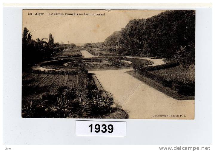 alger le jardin francais au jardin d'essai