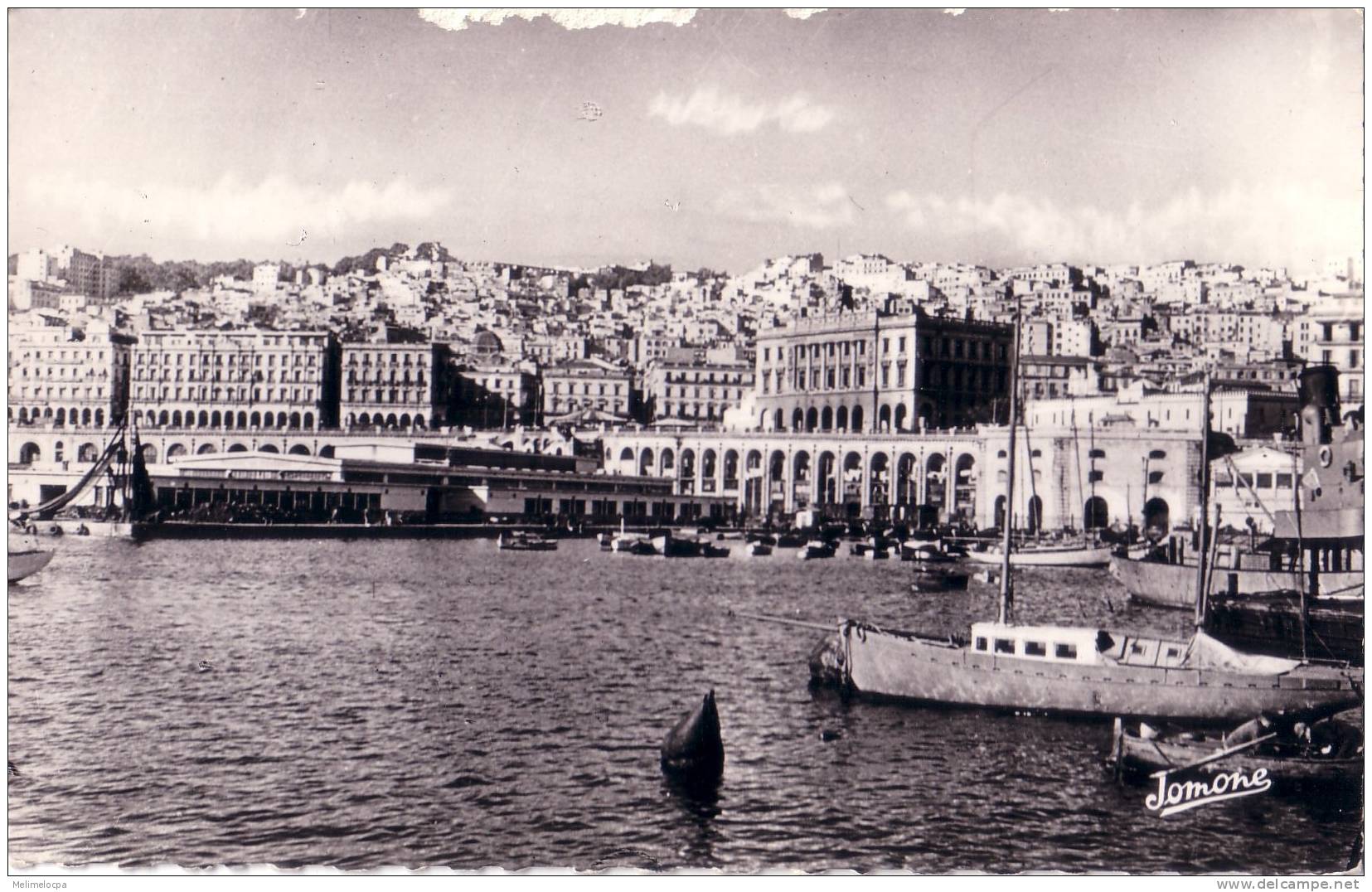 CPA/CPSM carte postale ancienne AFRIQUE ALGERIE Alger la pêcherie haute ville