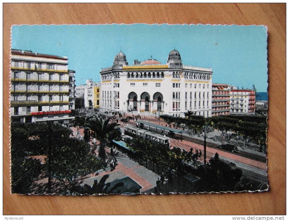 Y6I - cpsm  ALGER la poste (coll zeghnoun hocine