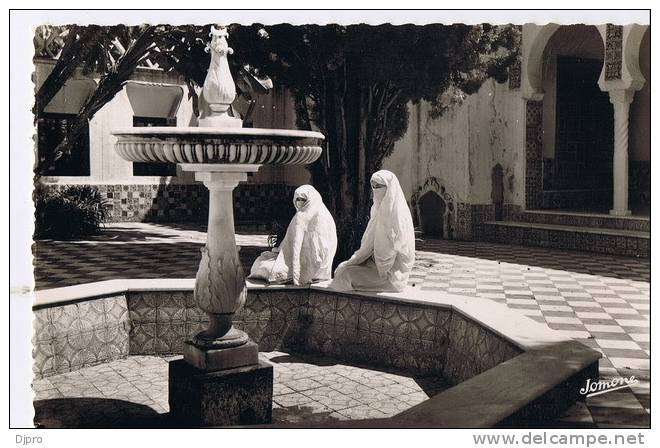 ALGER 231  cour mauresque du barde