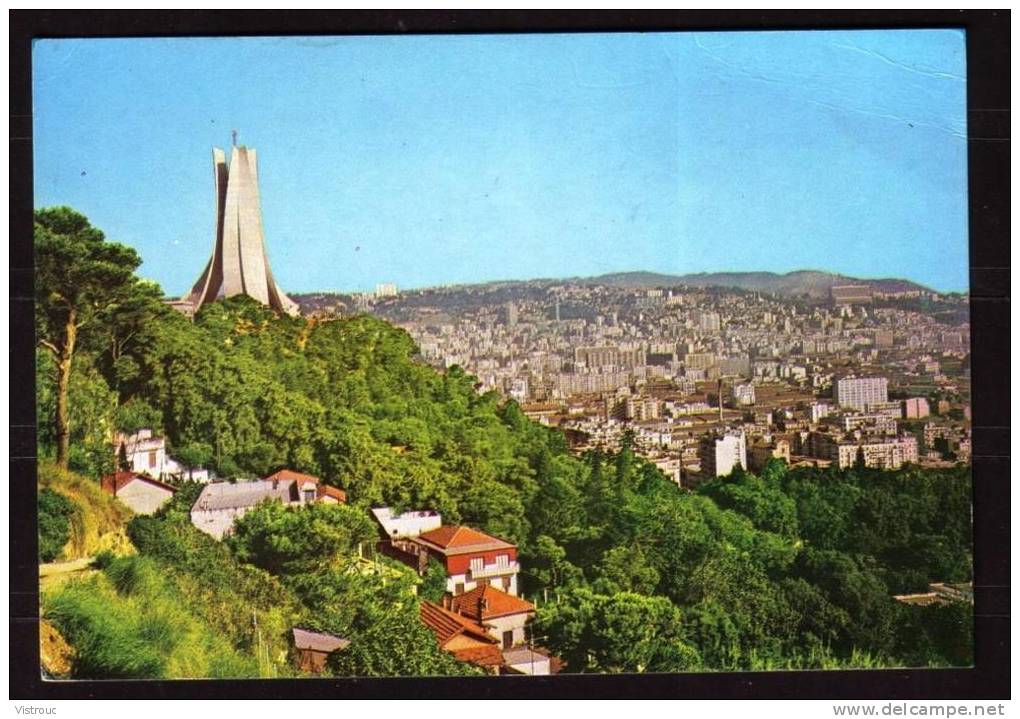 ALGER - Monument-Mémorial du Martyr  - Circulated under Cover  - Circulé sous enveloppe.