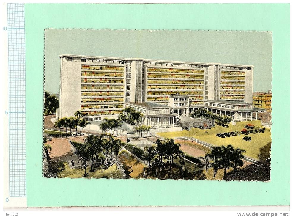 MEA62 ALGERIE ALGER - Le Gouvernement Général (voir description 2scan) colorisée écrite format 8,8x13,8