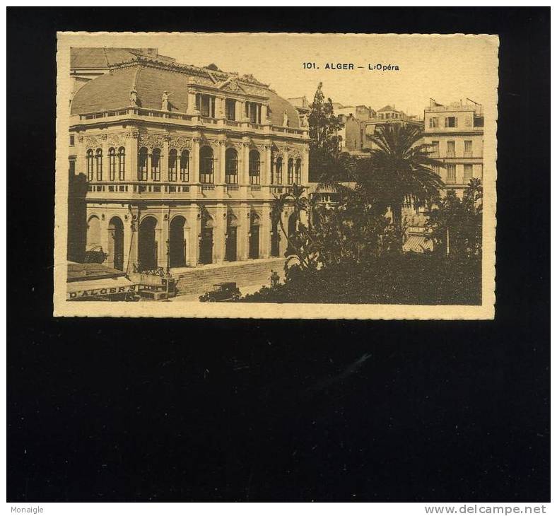 ALGERIE - ALGER - l'opéra