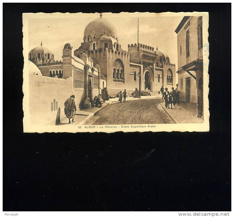 ALGERIE - ALGER -  la Medersa - école supérieure arabe