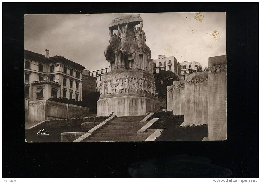ALGERIE - ALGER - Monument aux morts