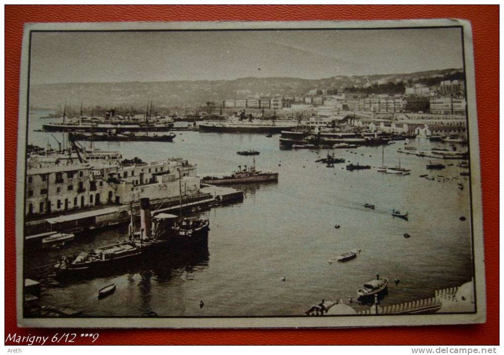Le port d'ALGER