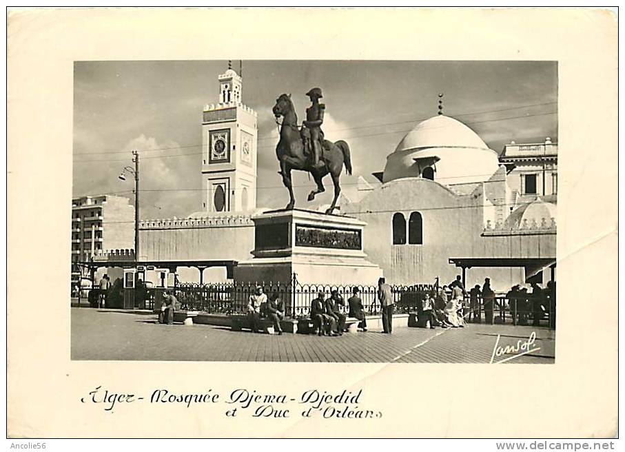 ALGER MOSQUEE DJEMA DJEDID DUC D'ORLEANS