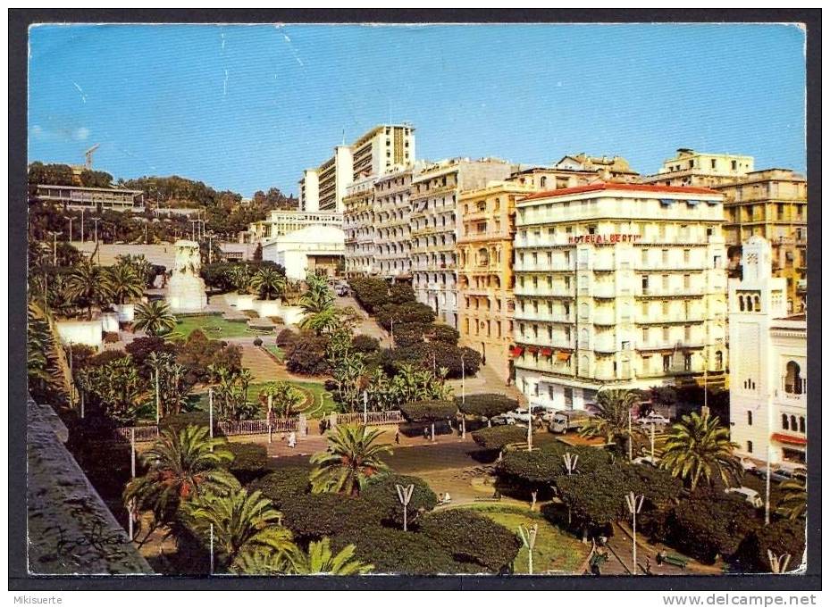 M1318 ALGER BOUVELARD KHEMISTI HOTEL ALBERTI CARS PEOPLE! VIAGGIATA SB F/G