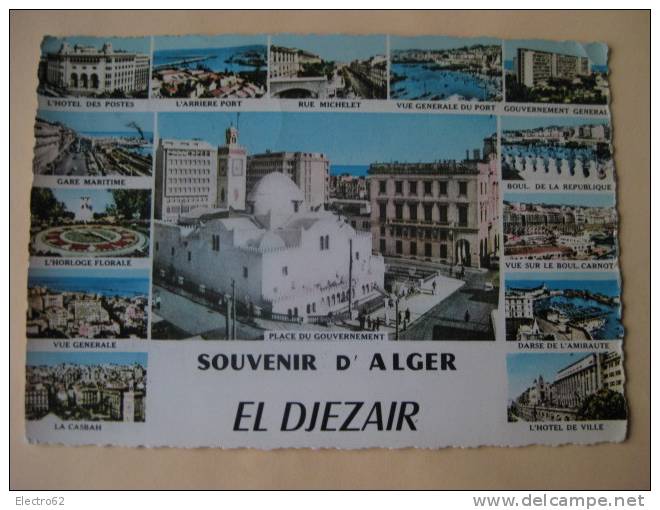 Carte postale Alger EL DJEZAIR / Pierre Girauld de Nolhac / Versaille