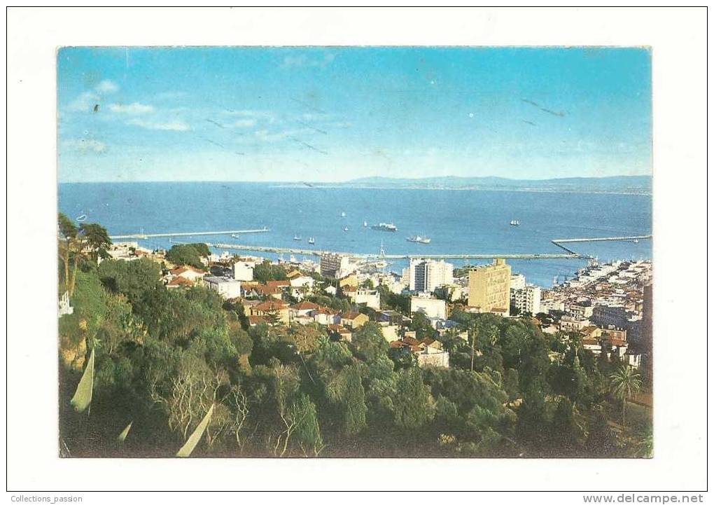 cp, Alger, Vue Générale,  voyagée