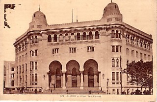 Alger  l´hotel des postes
