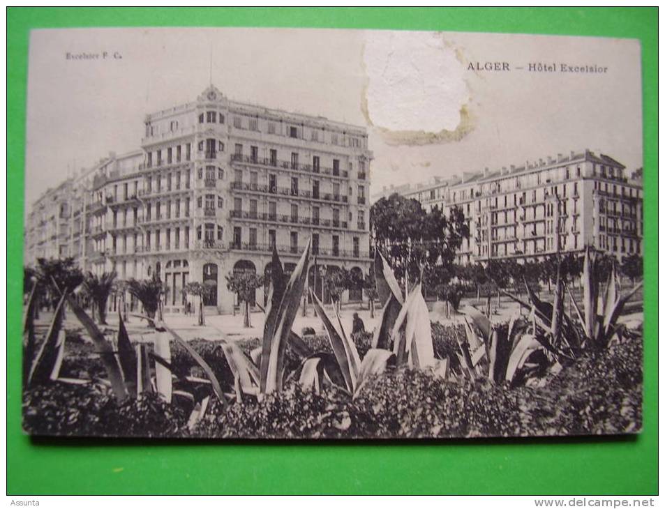ALGER   -  hôtel EXCELSIOR