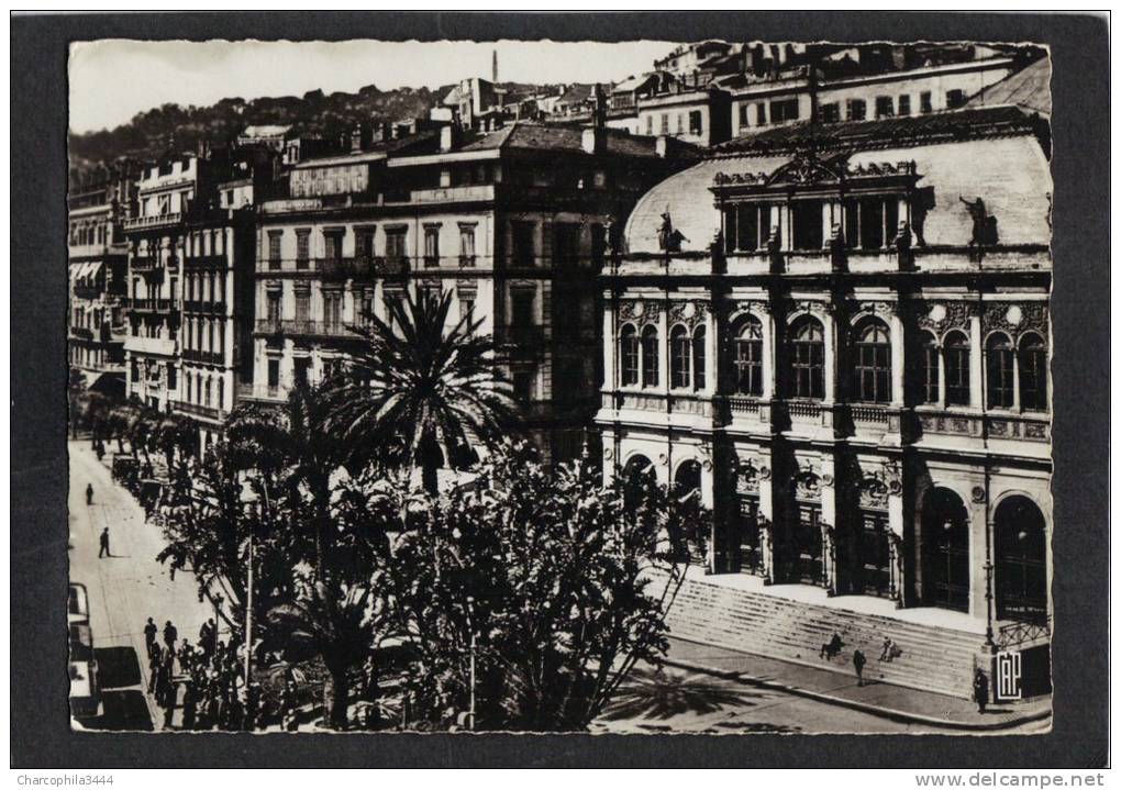 ALGER (ALGERIE)  L´OPERA ET LA RUE DUMONT D´URVILLE , Ed. C.A.P.