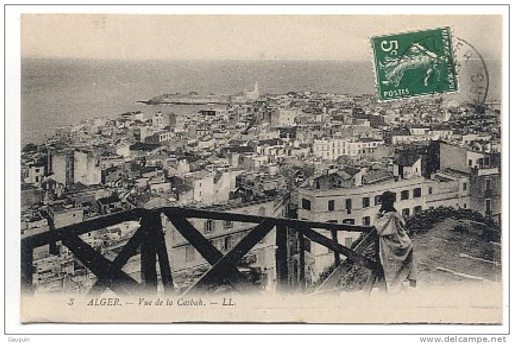 CPA - ALGER - VUE DE LA CASBAH - Editions L.L / N° 3