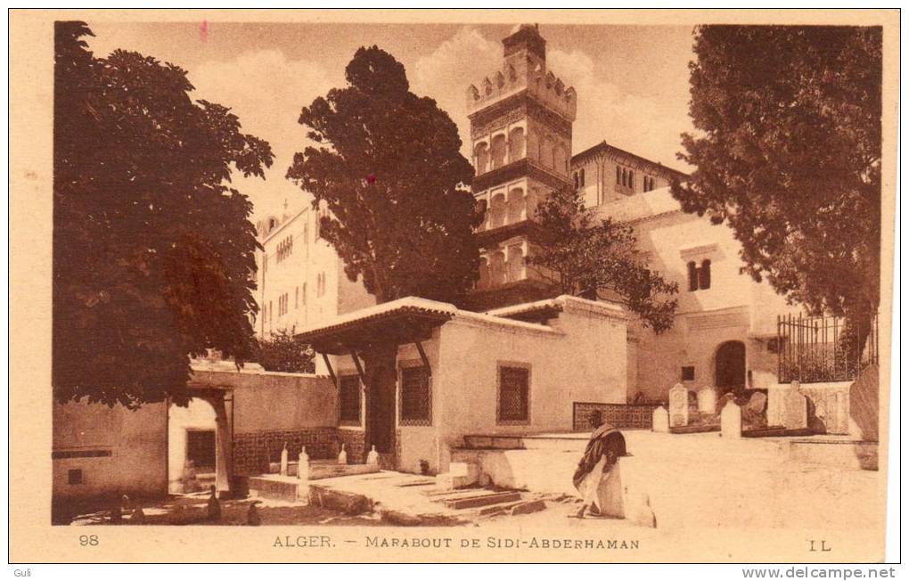 Afrique > Algérie > Alger- Marabout de Sidi-Abderhaman *PRIX FIXE