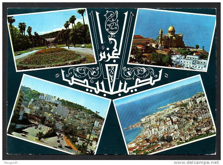 DD / ALGERIE / ALGER / LE JARDIN D´ ESSAI / CATHEDRALE N.D. D´ AFRIQUE / AVENUE DE L´ A.L.N. /  QUARTIERS DE BAB EL OUED