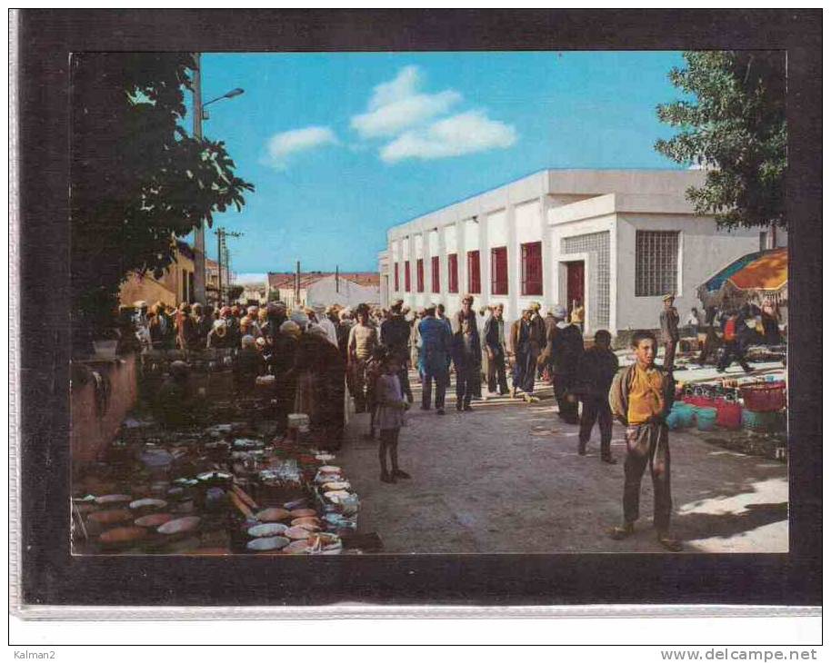 2035  -   ALGER,   Place du Marché   -    ECRITE