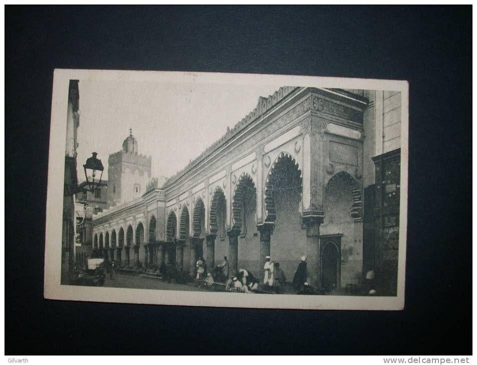 ALGER la mosquée de djemaa el kébir  - CIRCULEE 1939 L105