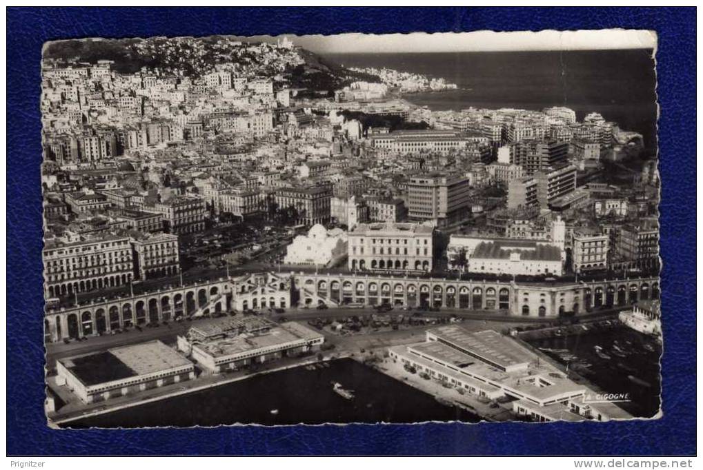 ALGERIE / ALGERIEN    Alger   Le palais consulaire , Les Mosquees et L´ Avenue du ... see Discription