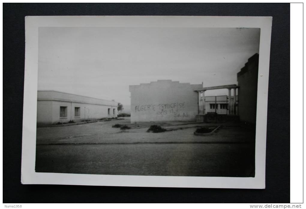 PHOTO GUERRE ALGERIE RELIZANE FEVRIER 1962 TAGS ALGERIE FRANCAISE OAS