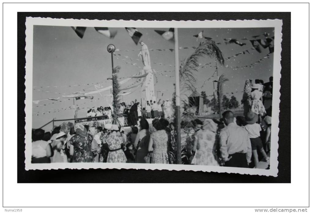 PHOTO  ALGERIE RELIZANE PELERINAGE NOTRE DAME DE LA MINA 18 MAI 1958