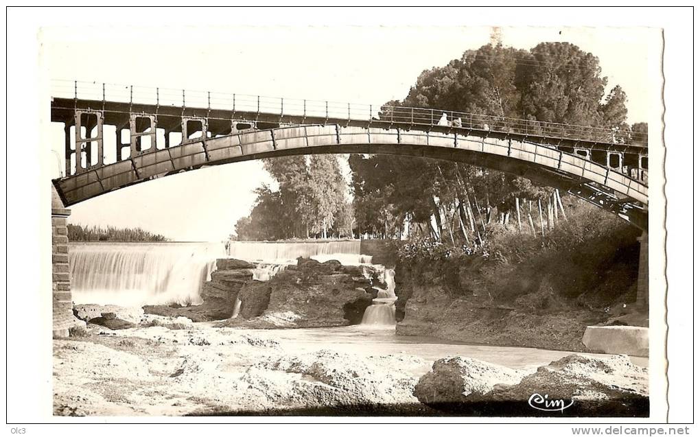 relizane pont du barrage da la mina tres rare vue