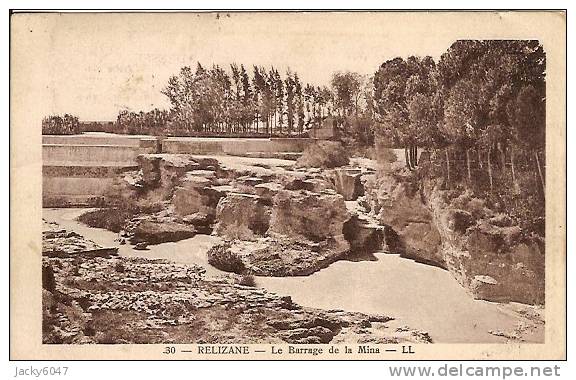 Algérie - Relizane - Le barrage de la Mina