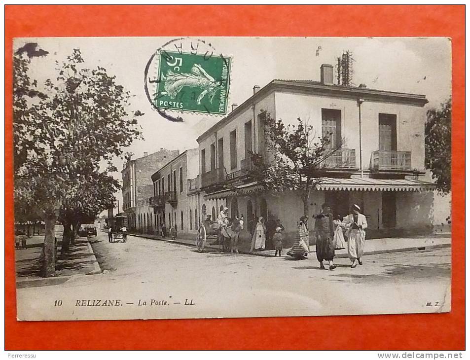 ALGÉRIE    RELIZANE   LA POSTE