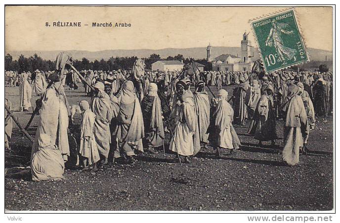 - AFRIQUE - RELIZANE - Marché Arabe -