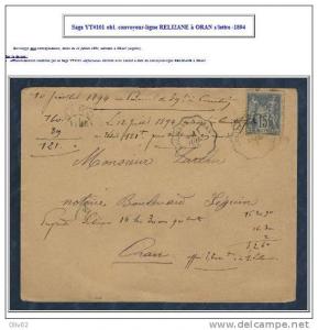 Algérie - Convoyeur de RELIZANE A ORAN. 1894