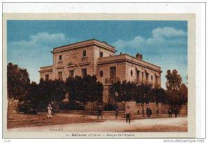 BANQUE - RELIZANE - BANQUE D'ALGERIE