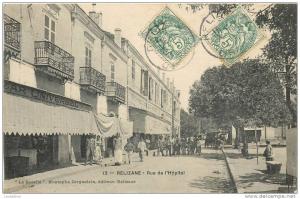 ALGERIE  RELIZANE RUE DE L'HOPITAL