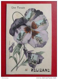 RELIZANE ALGÉRIE UNE PENSÉE  DE RELIZANE collection LA GAZELLE