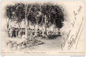 ALGERIE  -  RELIZANE   -   Place de la Mairie.