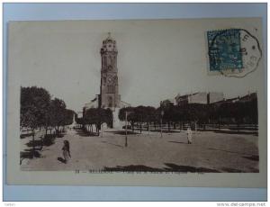 Algérie Relizane Place de la Mairie et l´Eglise  voy 1926 (IMG114)