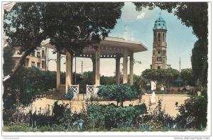 ALGERIE    RELIZANE    Place Dominique   1956