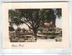 CPM  RELIZANE (oran) EN 1957, SQUARE D. RIVIERE