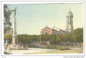 Relizane , Algeria , 00-10s ; Monument aux Morts et Eglise