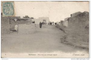 Relizane  Une rue au village nègre