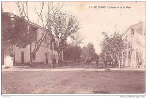 RELIZANE - L´ Avenue  de  la  Gare