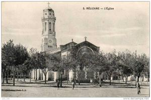(aa) CPA  Relizane  eglise (bonne etat)