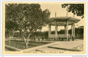 Algérie -  Relizane - Kiosque et Place de la Mairie